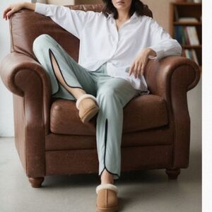 The Sleeper Louis Slit Hem Pajama Pants Size Large